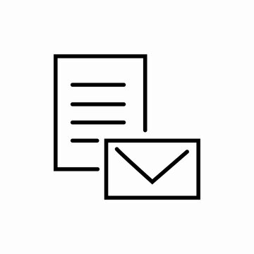 recommend clip art: mail letter post icon sign vector
