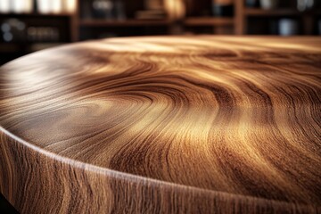 Handcrafted Walnut Desk with Stunning Grain Pattern, A Statement Piece for Your Home Office or Study, Solid Wood Construction, Made with Natural Beauty in Mind, Unique and Durable, Expertly Crafted