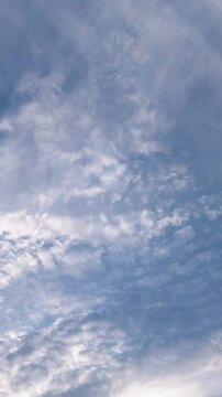 Amazing Beautiful Blue Sky Timelapse