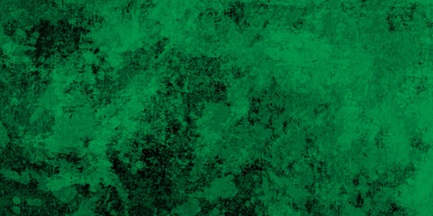 Dark abstract grungy green stone concrete paper texture rustic metal light and bright modern background, black and green textured wall cracked paint on metal surface watercolor background.