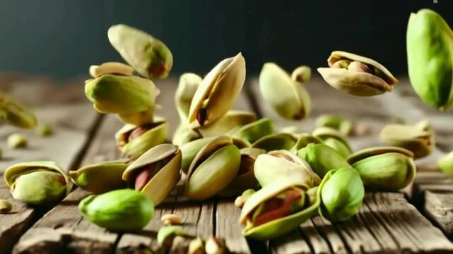pistachio on table 