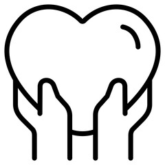 Obraz premium kindness icon