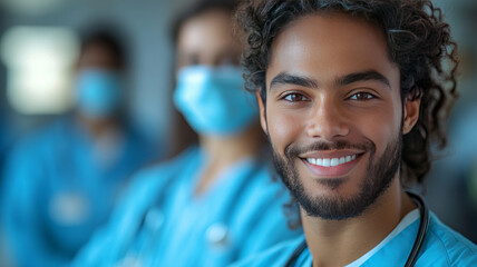 Fototapeta premium Indian medical professionals