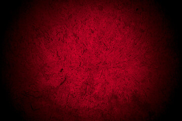 Old wall texture cement black red  background abstract dark color design are light with white gradient background.