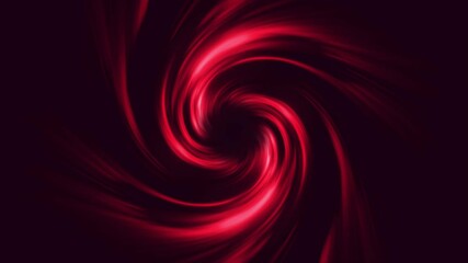 Abstract Red Swirling Background Animation. Red Vortex Motion Graphic Loop.