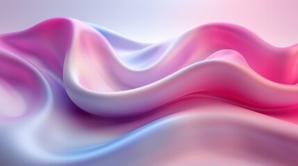 Obraz premium Dynamic 3D Abstract Background Render with Bold Colors and Fluid Design Elements