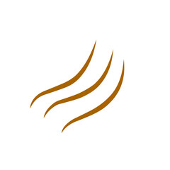 brown wind vector element