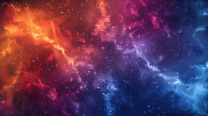 Fototapeta premium Stunning galaxy cosmos abstract multicolored background for graphic design.