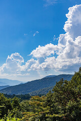 夏の終わりの空模様