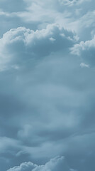 Obraz premium Abstract overcast cloudy sky cloudscape phone wallpaper background