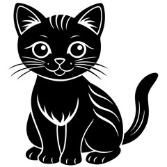 illustration of cat