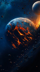 Cosmic Beauty: Planets and Nebulae