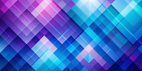 Abstract blue purple background with geometric shapes for design projects
