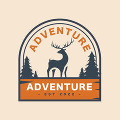 Modern Adventure Outdoor Logo Design