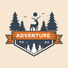 Modern Adventure Outdoor Logo Design