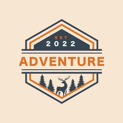 Modern Adventure Outdoor Logo Design