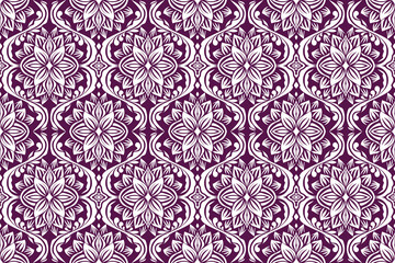 Damask geometric pattern, Ethnic ikat seamless pattern, African style, Abstract vector, Chevron embroidery, Paisley embroidery, Navajo pattern, Aztec and tribal motifs, Vector hand drawn style.