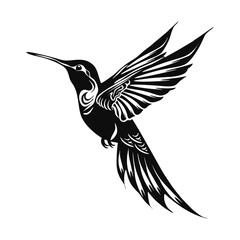 tribal honey bird vector illustration