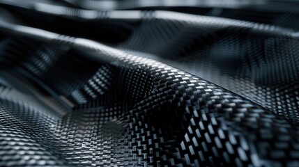 Abstract Carbon Fiber Texture