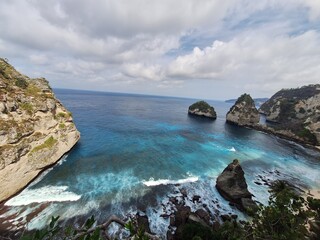 view of the coast of the sea