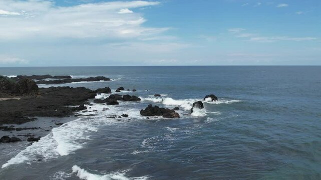 Costa Rica, San Juanillo, Nosara Area, Beach
