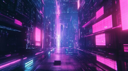 Neon Cityscape