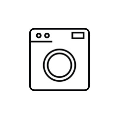 Washing Machine or Laundry Icon