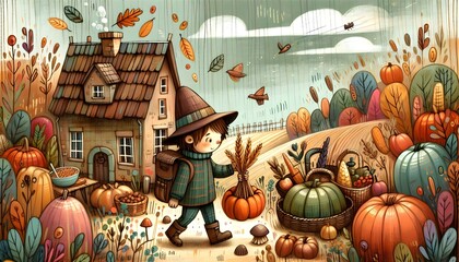 "Acción de Gracias: Otoño Mágico"