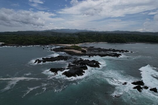 Costa Rica, San Juanillo, Nosara Area, Beach