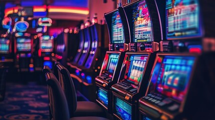 Inclusive gambling experiences, a digital casino interface designed for all abilities, bright and user-friendly, inclusive technology focus