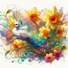 hübscher Pfau