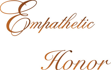 Empathetic Honor T-Shirt Creative Design with Special Quote , Adobe Illustrator Artwork