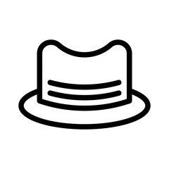 hat line icon