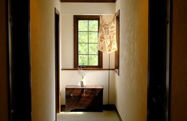 window in the old house