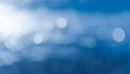 blue bokeh background