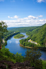 river in the mountains