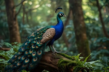 Obraz premium peacock in the park
