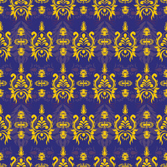 seamless pattern with flowers