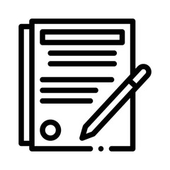 contract line icon