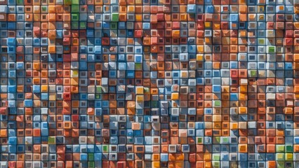 pixels 3d, background