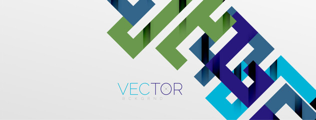 Color bend lines with shadow texture effect. Vector Illustration For Wallpaper, Banner, Background, Card, Book Illustration, landing page