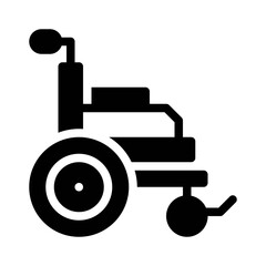 wheelchair glyph icon