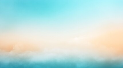 Fototapeta premium Abstract Gradient Sky with Soft Clouds and Haze