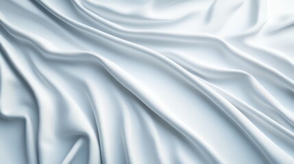 Naklejka premium Abstract White Fabric Texture Background