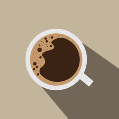 coffee cup icon, cup of coffee, 