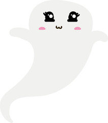 cute ghost cartoon , halloween