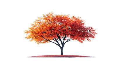 tree isolated on white