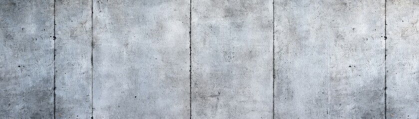Obraz premium Grey Concrete Wall Texture with Vertical Lines