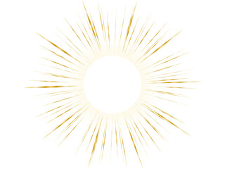 光り輝く集中線その36