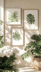 Monstera Leaf Prints.